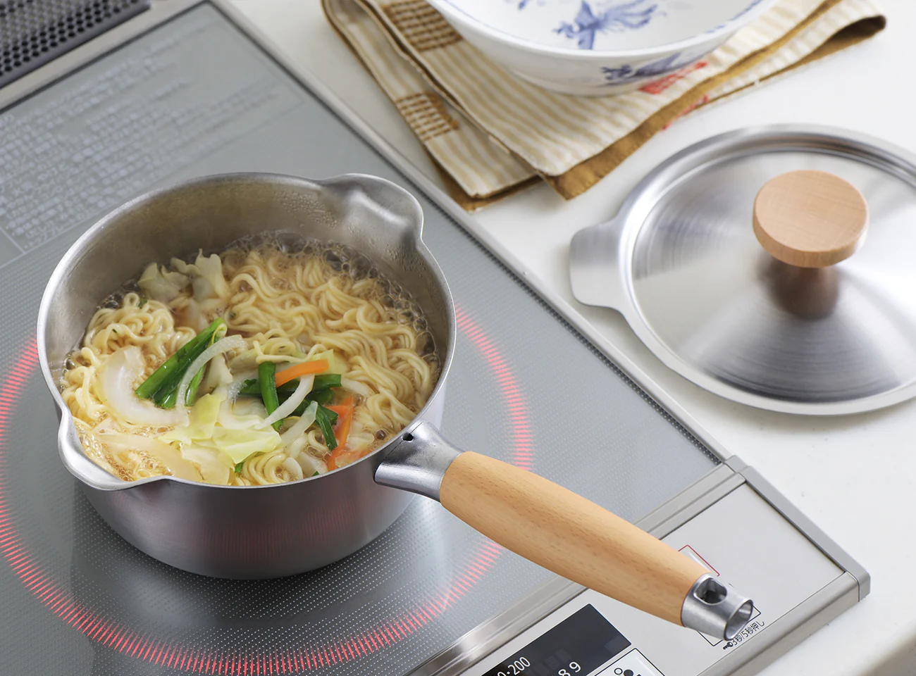 Aikata Lid for 16cm Double-sided Stainless Steel Saucepan - Image 3
