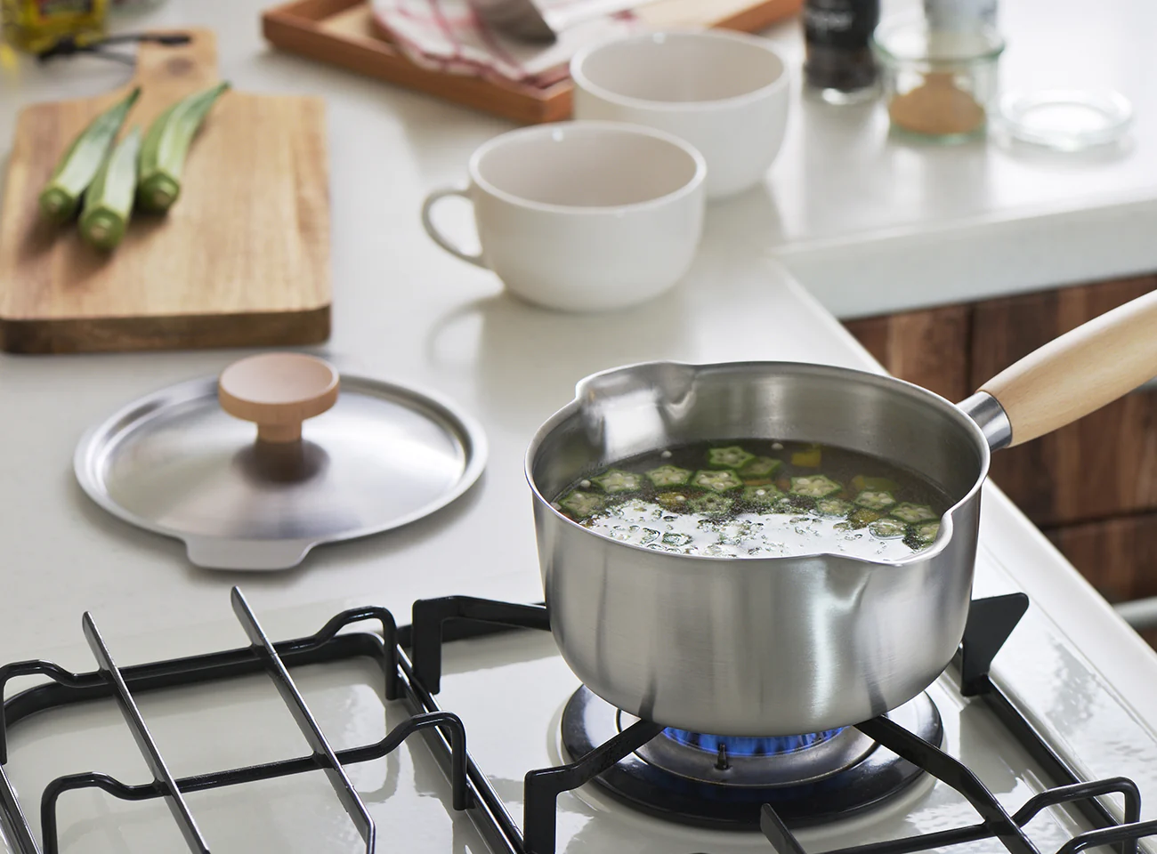 Aikata Lid for 16cm Double-sided Stainless Steel Saucepan - Image 4