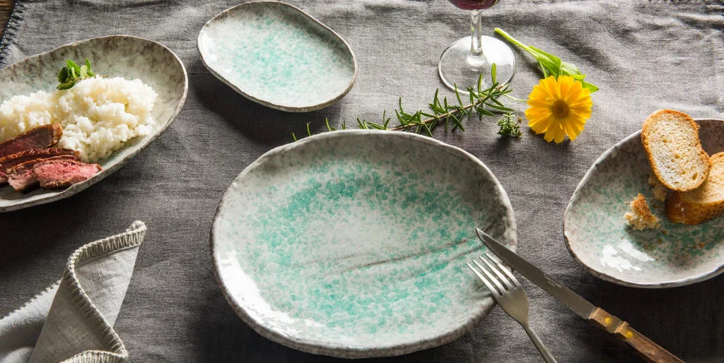 Aqua Splash oval plate 24cm - Image 6