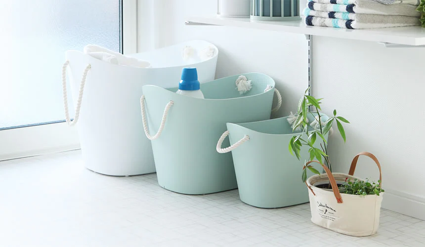 Hachiman Balcolore S Storage Basket 7L - Navy Blue - Image 5