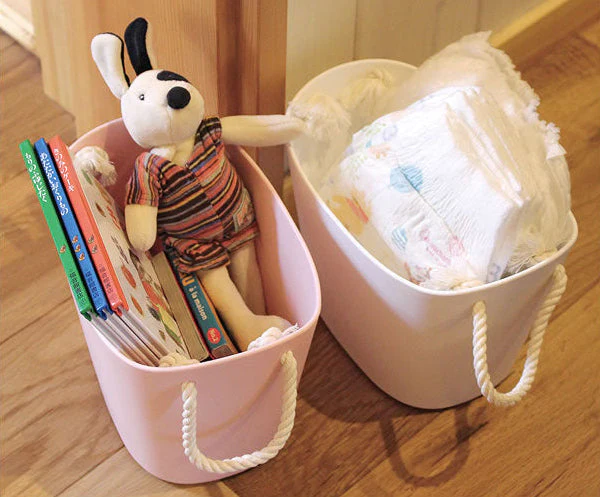 Hachiman Balcolore S Storage Basket 7L - Navy Blue - Image 3