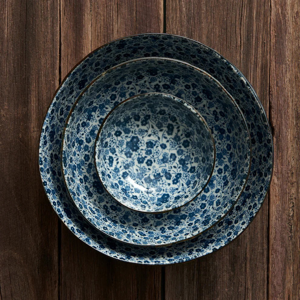 Blue Daisy uneven plate 12cm - Image 7