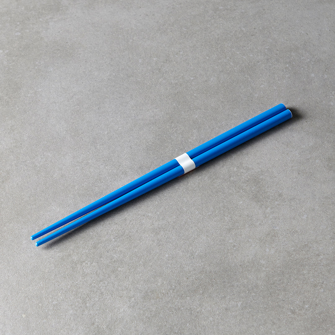 Royal Blue & White Chopsticks 23cm