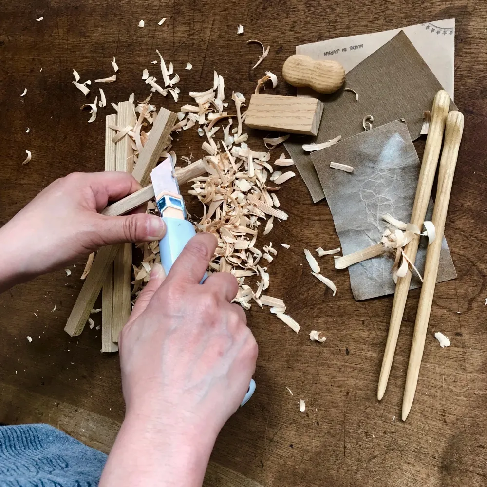 Chopsticks Whittling DIY Kit Set - Image 3