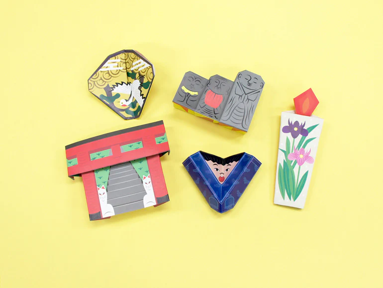 Cochae Orica Origami Card Book No.5 - Kyoto Origami - Image 11