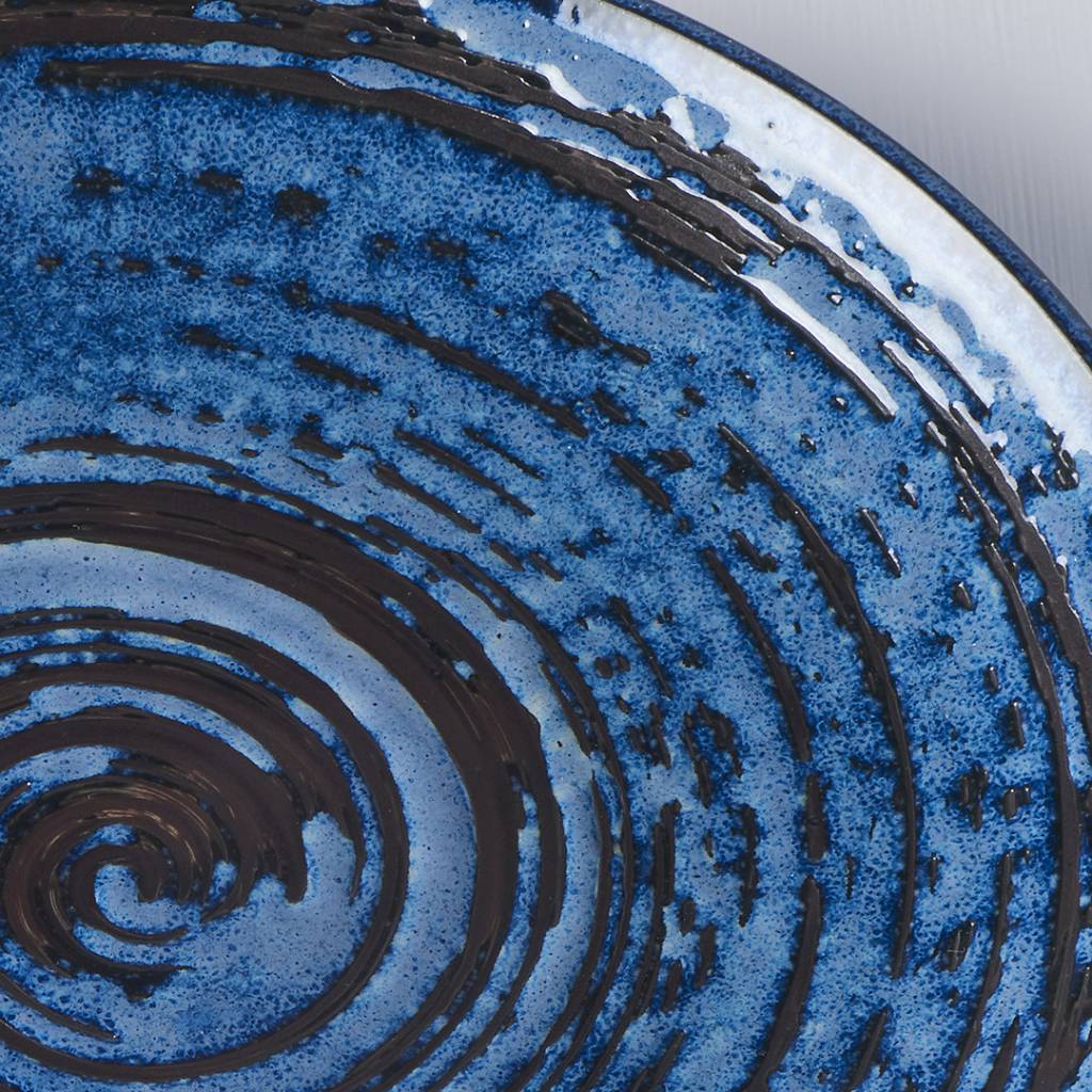 Copper Swirl dinner plate 25cm - Image 2