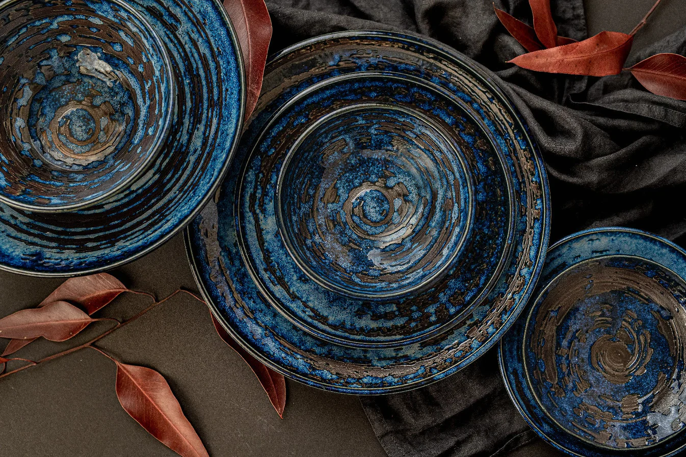 Copper Swirl side plate 19cm - Image 7