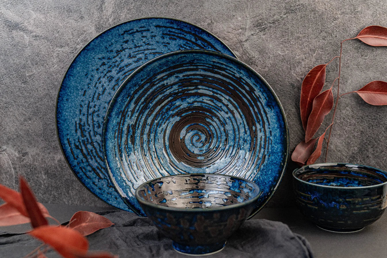 Copper Swirl side plate 19cm - Image 8