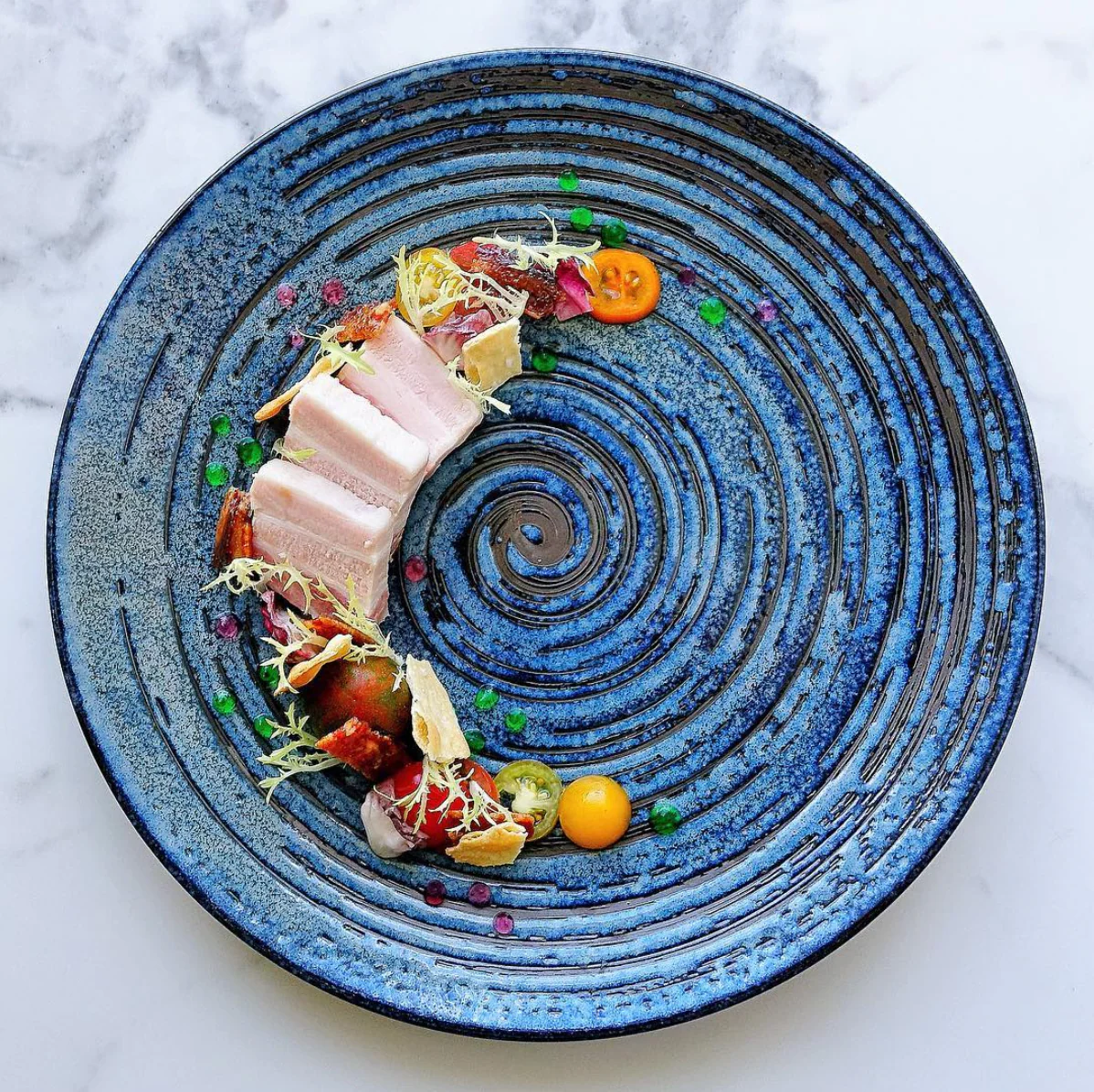 Copper Swirl side plate 19cm - Image 6
