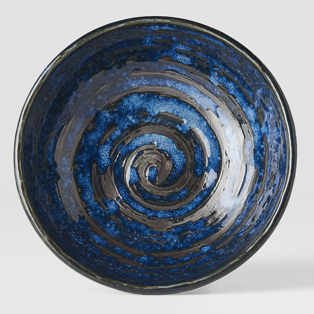 Copper Swirl small shallow bowl 13cm - Image 2