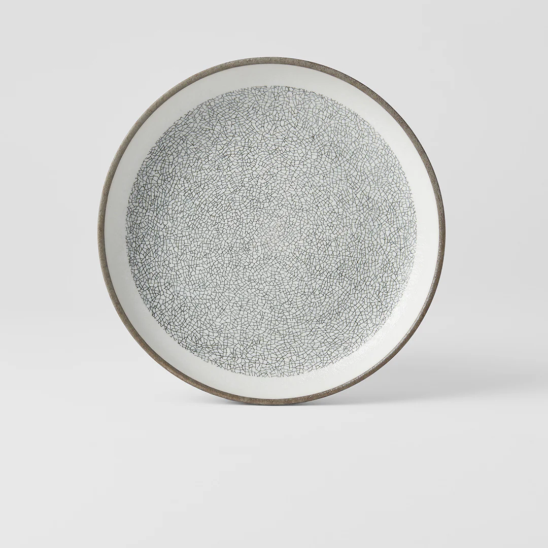 Crazed Grey high rim 22cm - Image 3
