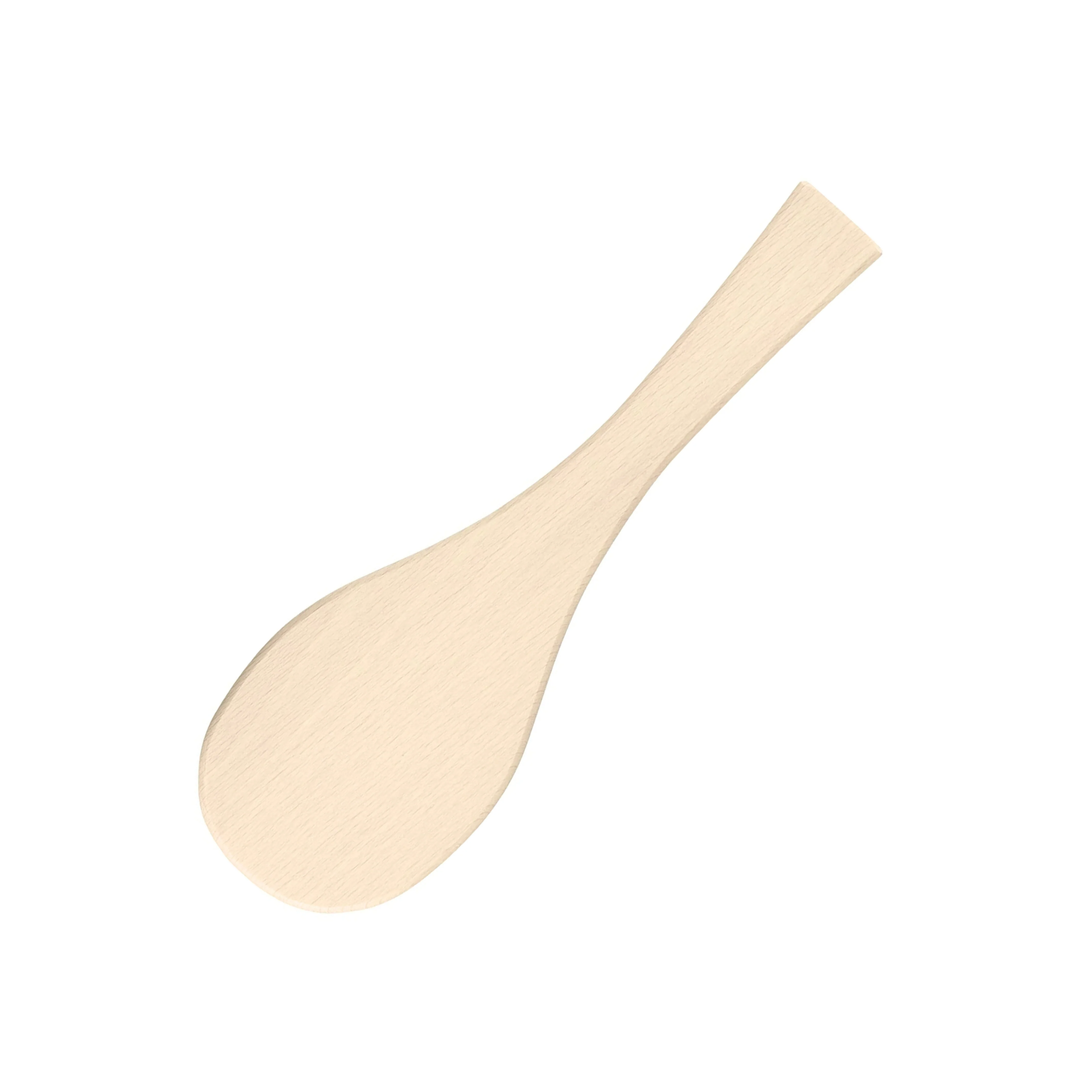 EBM Miyajima Beechwood Rice Spatula 24cm - Image 4