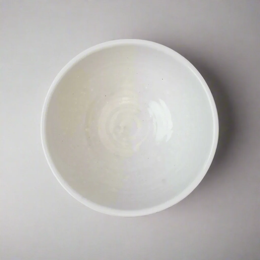Etched Angled Monochrome Medium Bowl 17cm - Image 3