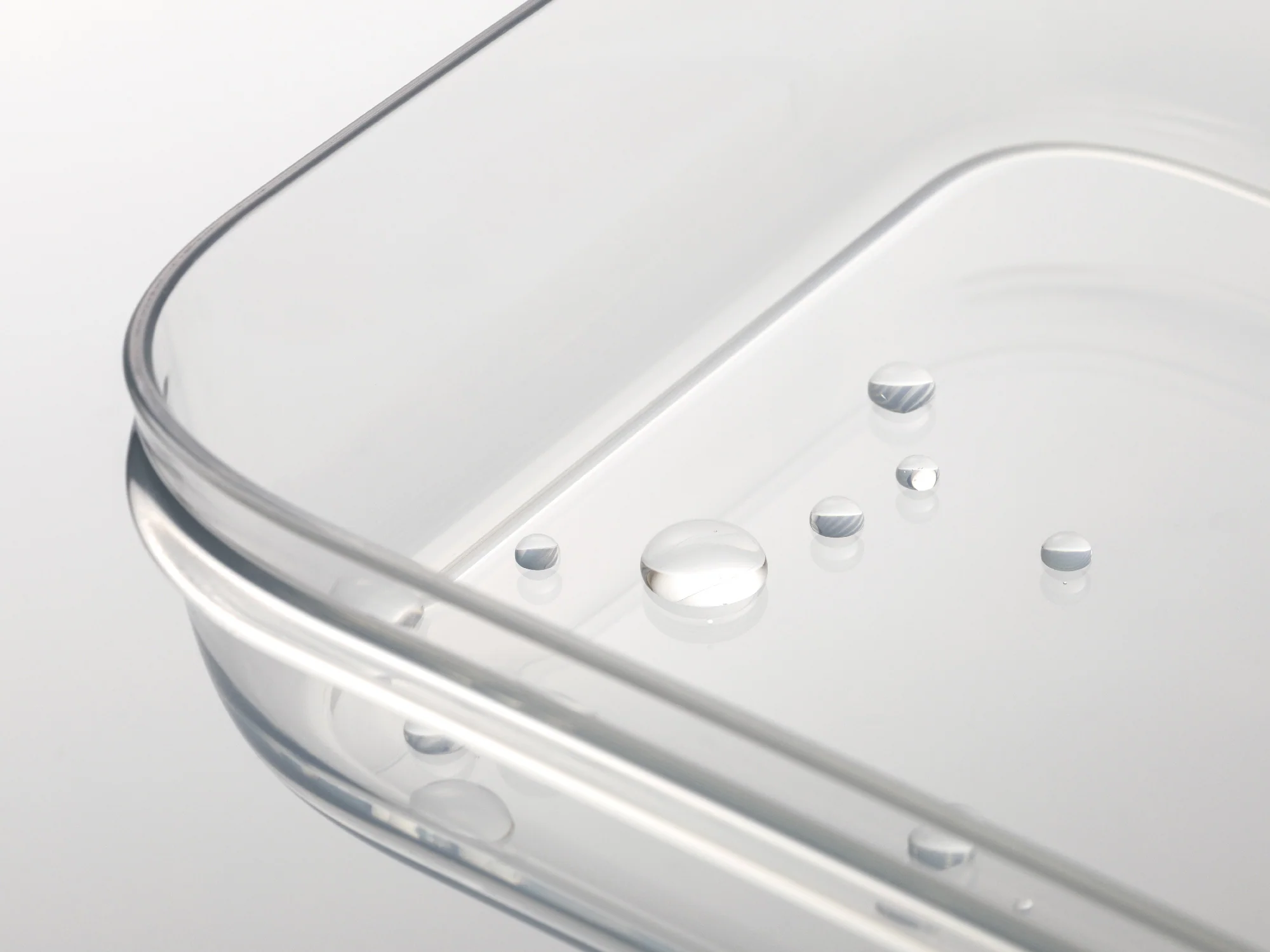 Food Storage Container Large 1200ml - Clear - Image 3