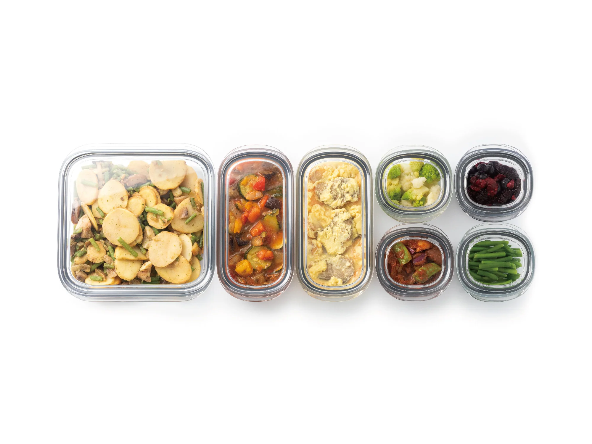 Food Storage Container Medium 520ml (set of 3) - Grey - Image 11