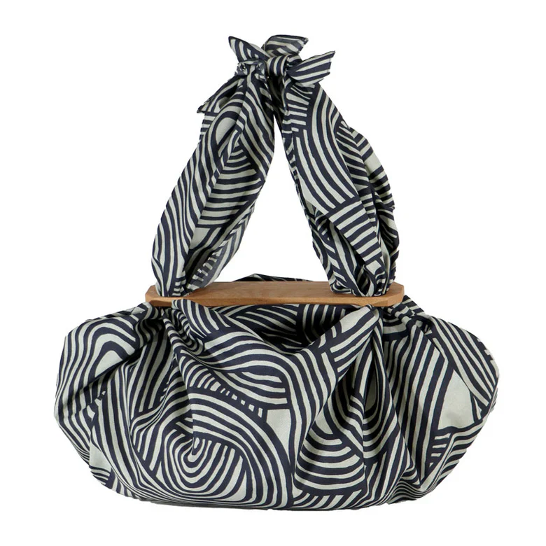 Furoshiki Patchin Bag L Water-repellent - Knot Khaki - Image 2