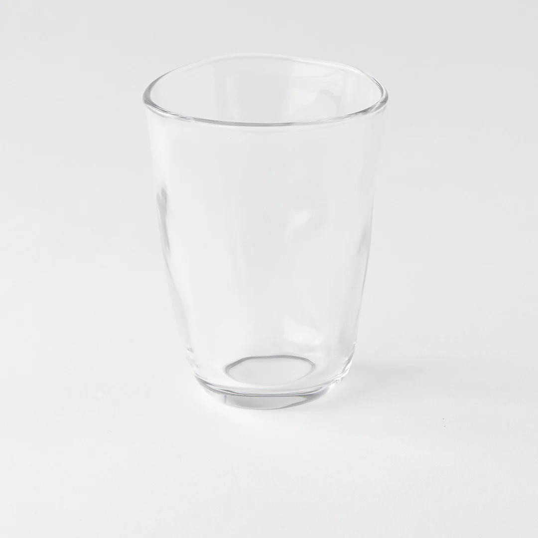 Glass tumbler free form 280ml