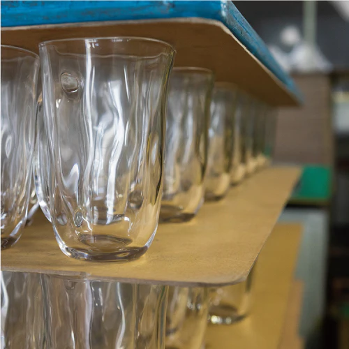 Glass tumbler free form 280ml - Image 5
