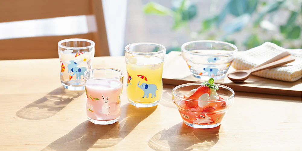 Glass bowl 'Hide & Seek' Rabbit 9.5cm - Image 3