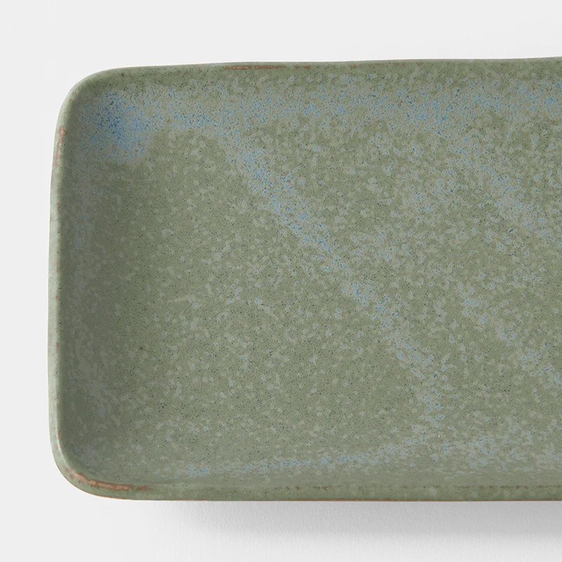 Green fade sashimi plate 29cm - Image 3