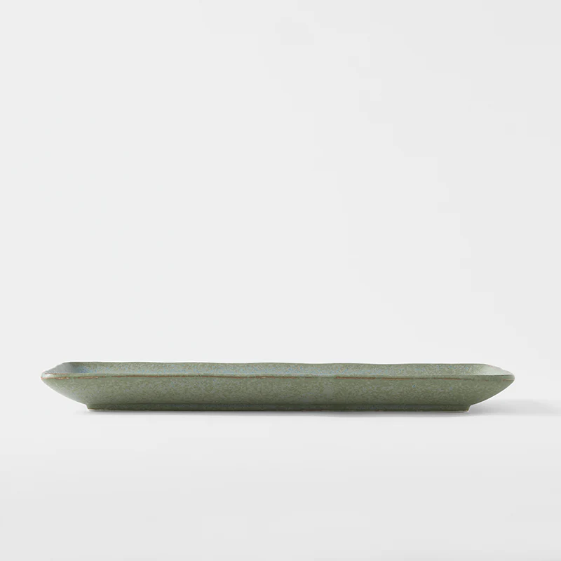 Green fade sashimi plate 29cm - Image 4