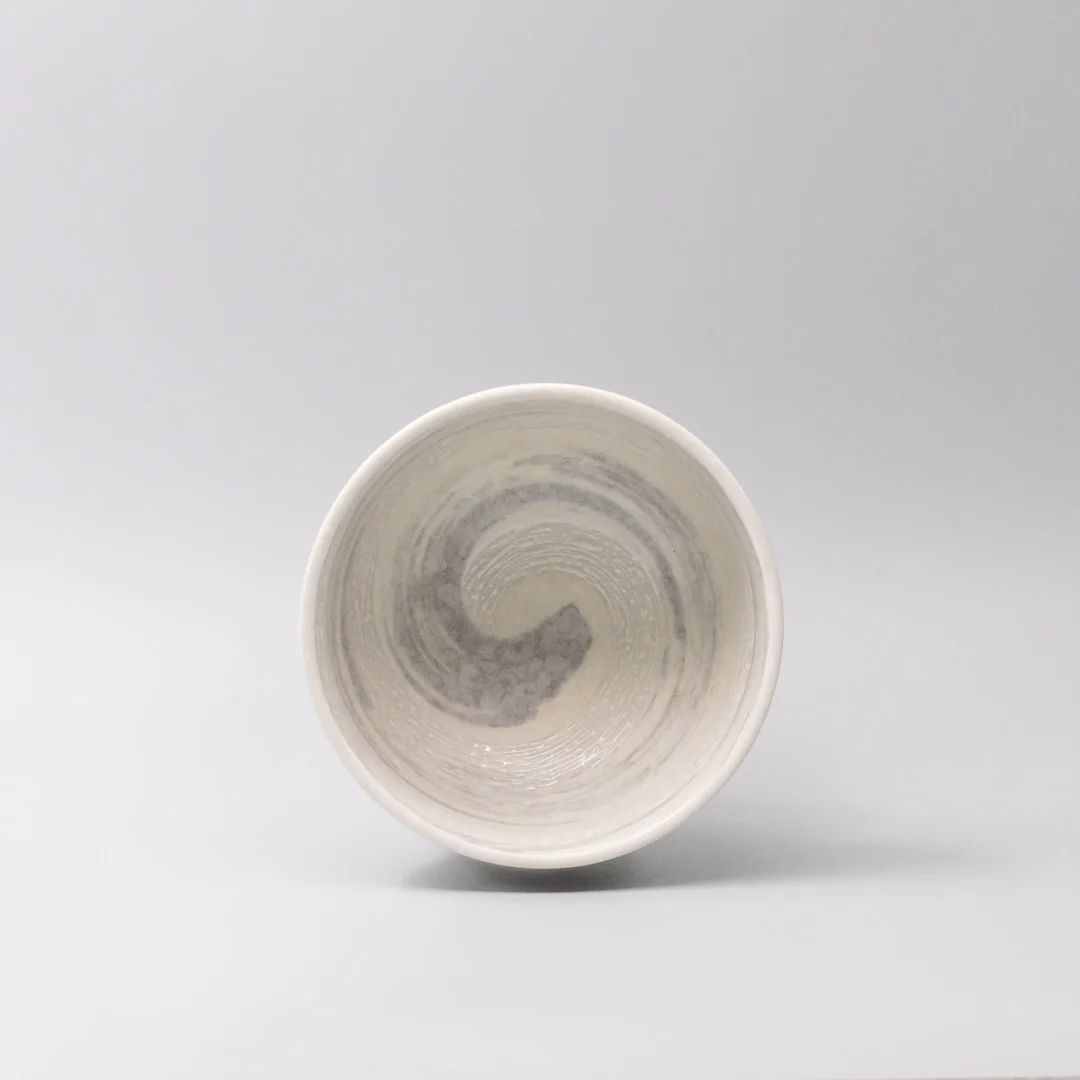 Grey Swirl U Shaped bowl 16cm - Image 3