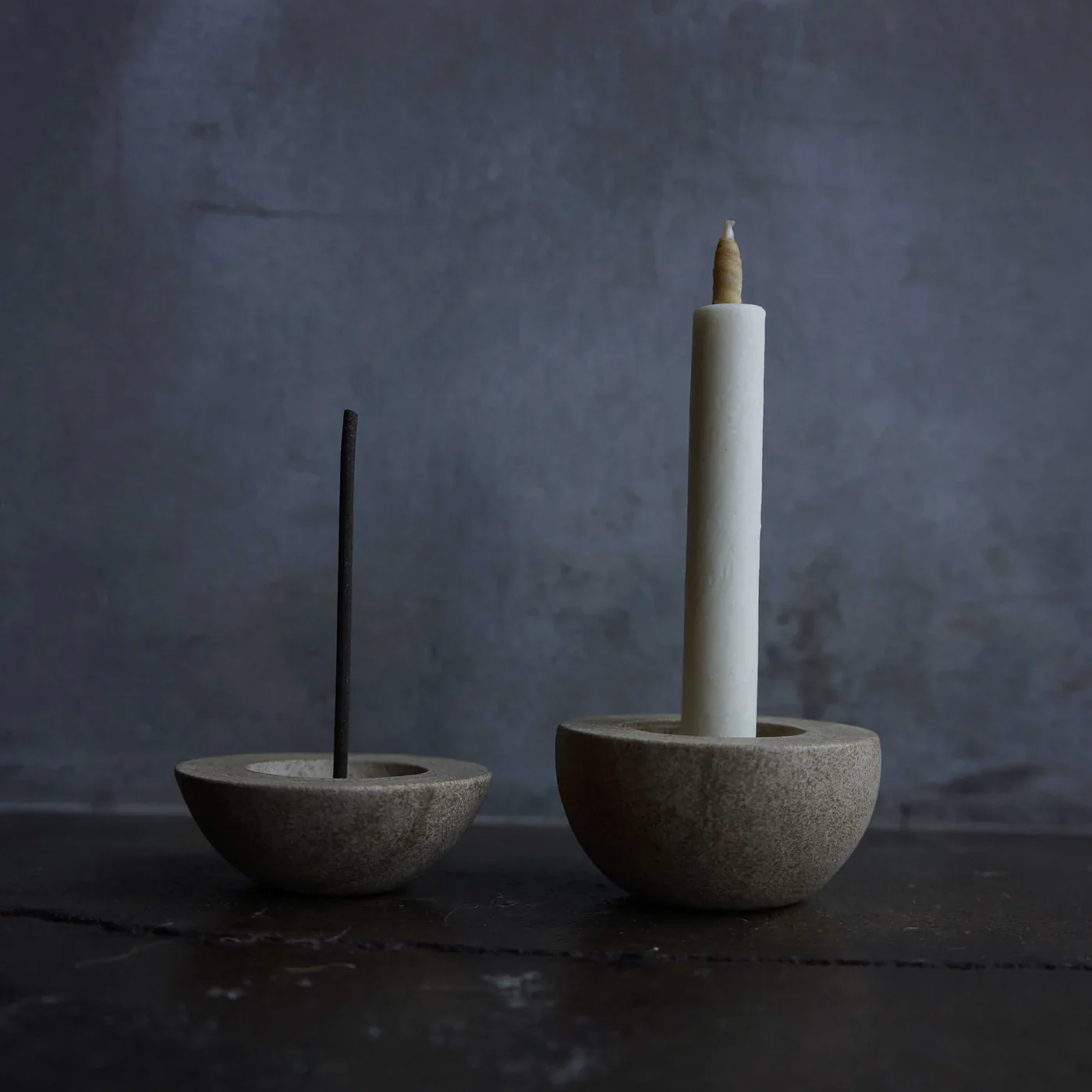 Haze Kodama Candle & Incense Holder - Yamabuki Yellow - Image 8
