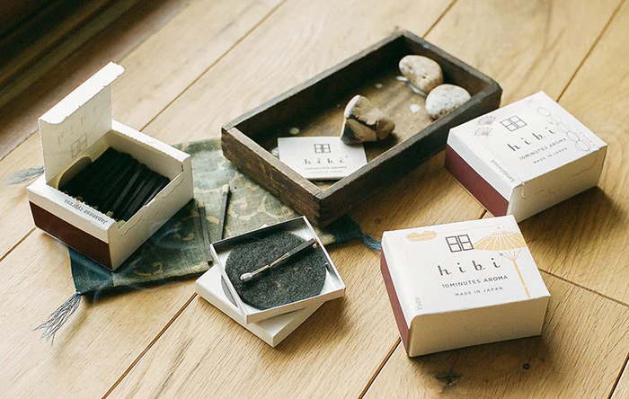 Hibi 10 Minutes Incense matches Sandalwood - Large - Image 3