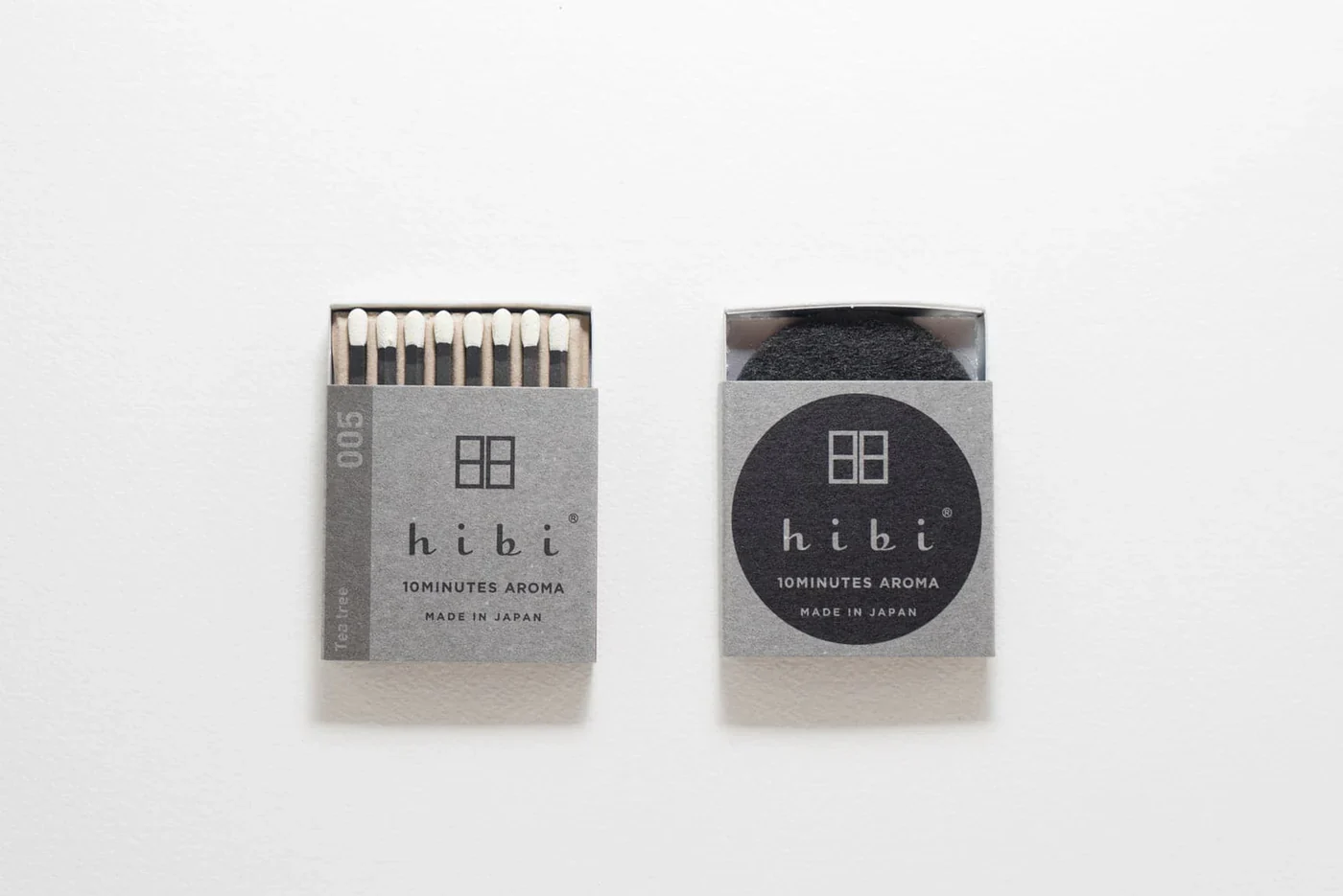 Hibi 10 Minutes incense matches Tea Tree - Image 4