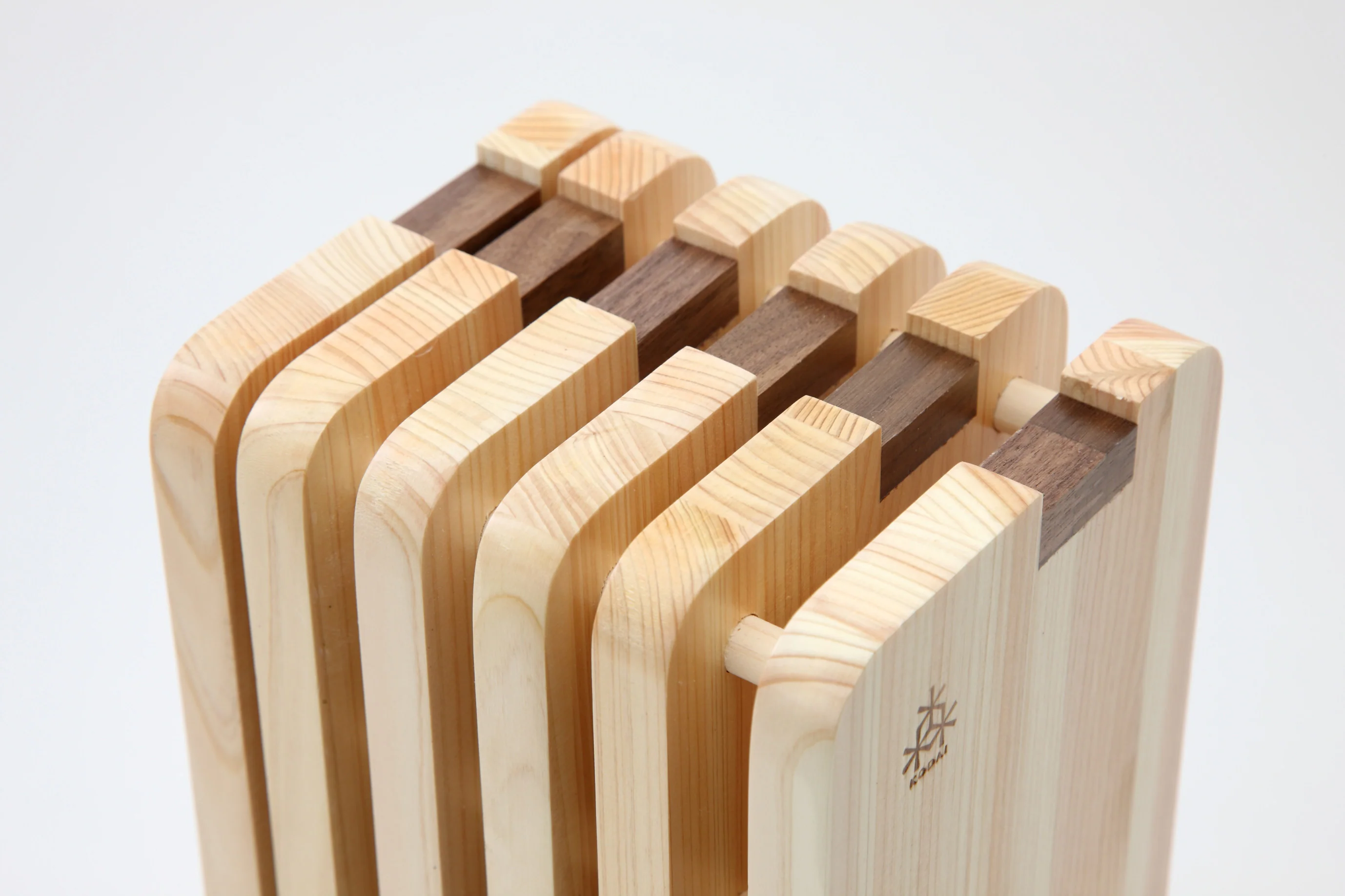 Hinoki Knife Block Stripe Type - Image 2