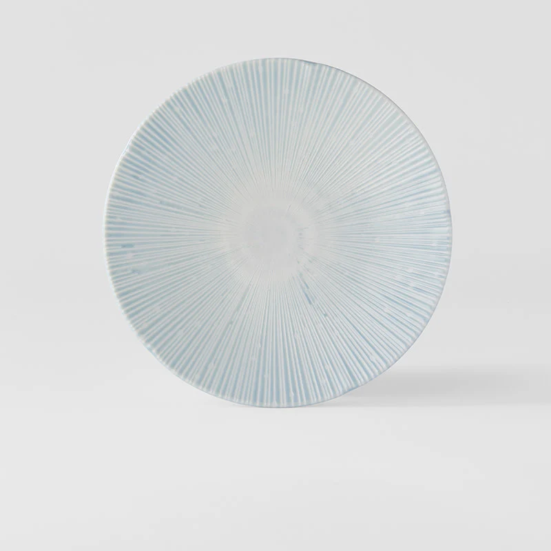 Ice Drift blue dinner plate 24cm