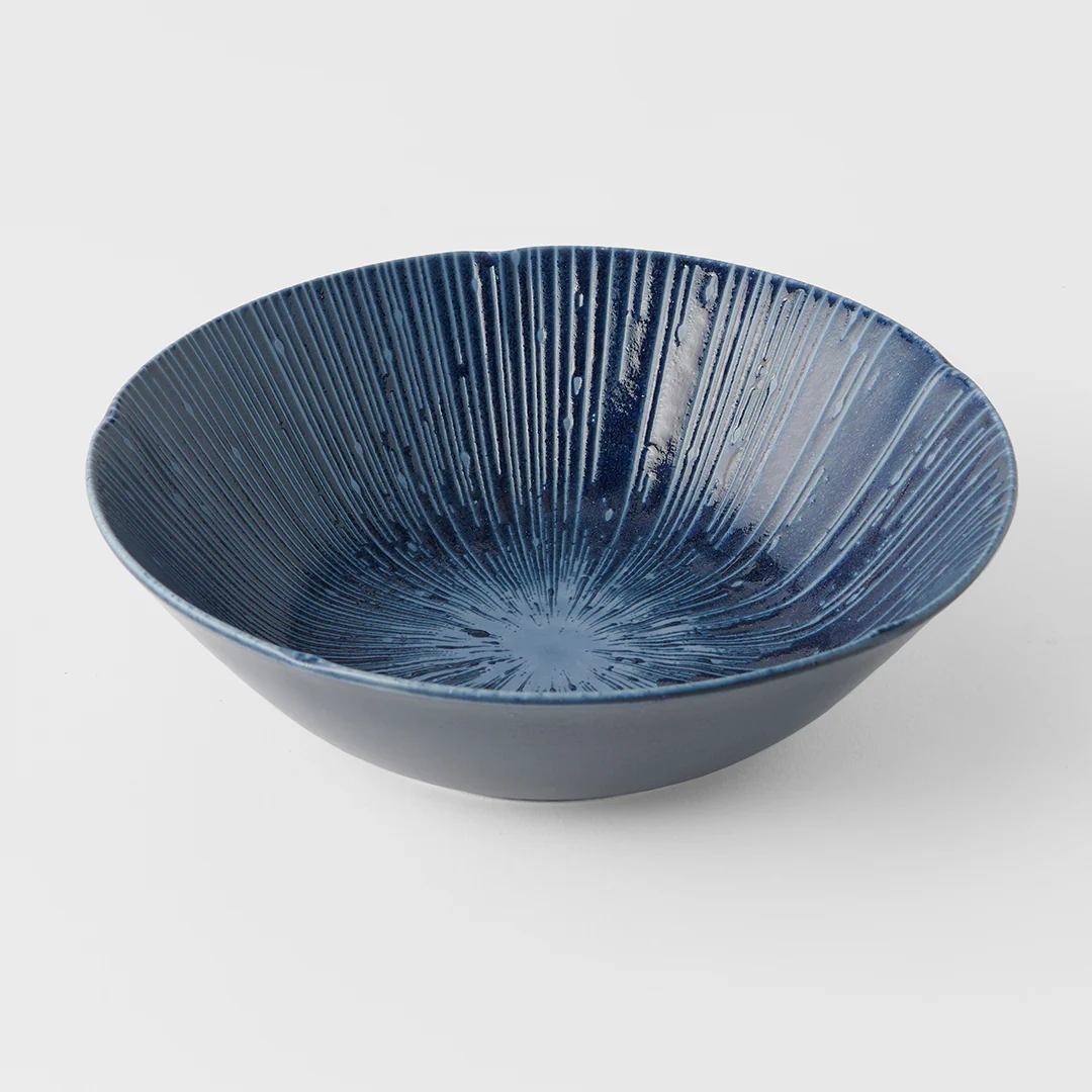 Ice Drift Sapphire bowl 21cm