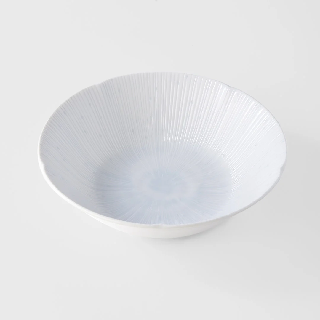 Ice Drift white bowl 21cm - Image 4