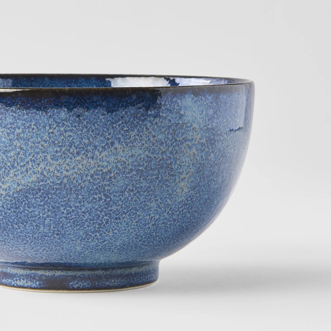 Indigo Blue U-shape bowl 13cm - Image 4
