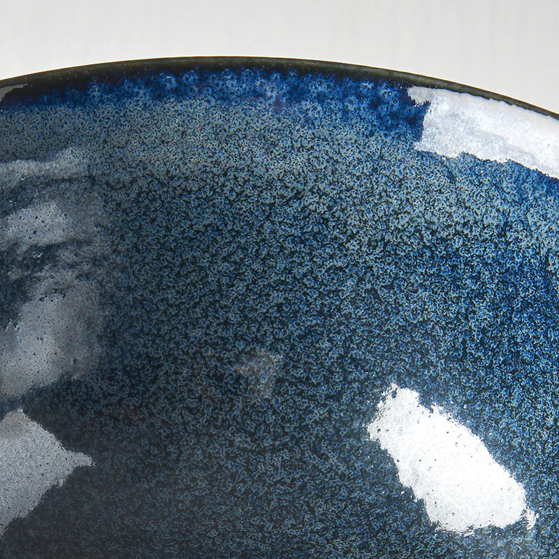 Indigo Blue U-shape bowl 13cm - Image 5