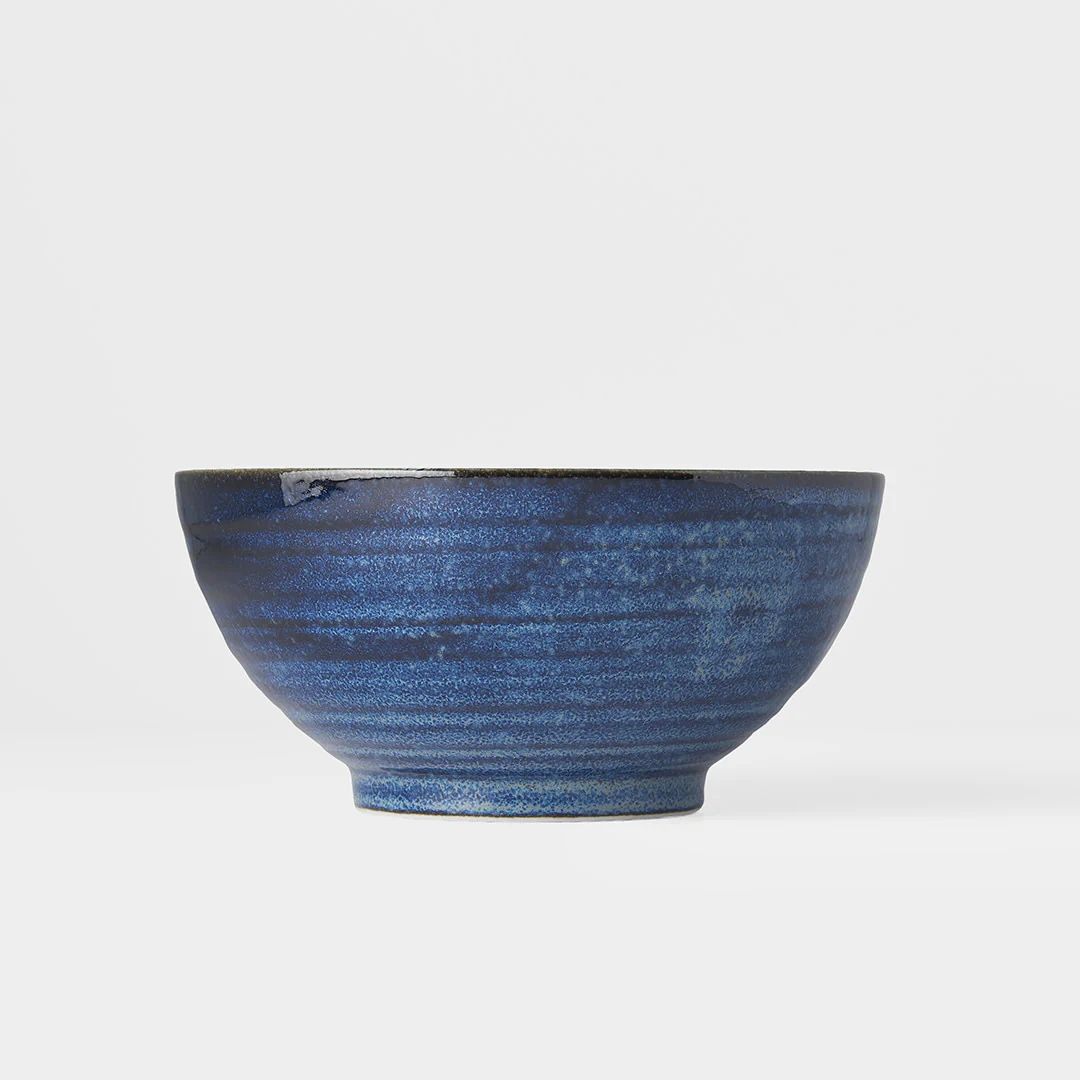 Indigo Blue U-shape bowl 19cm - Image 3