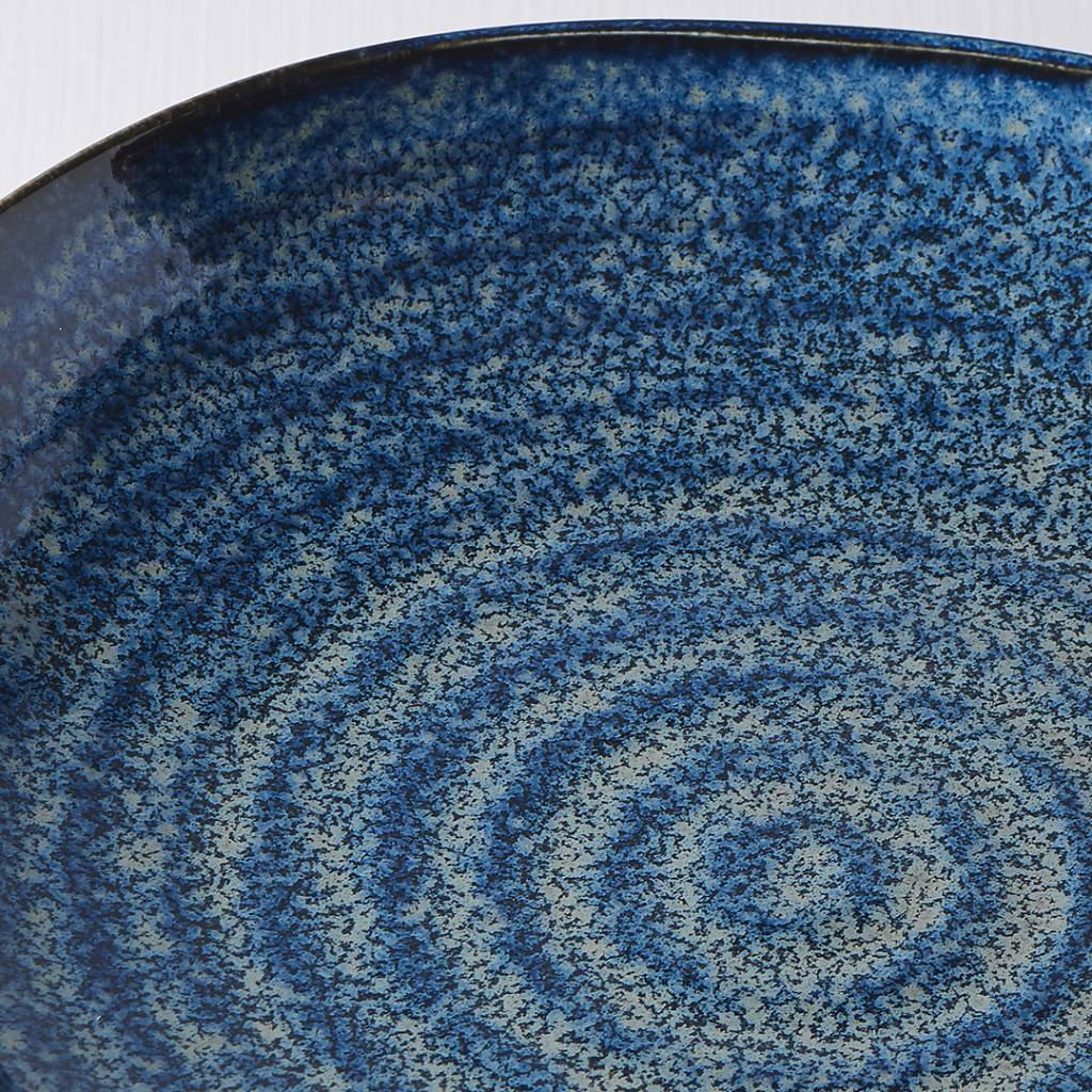 Indigo Blue uneven plate 23cm - Image 3