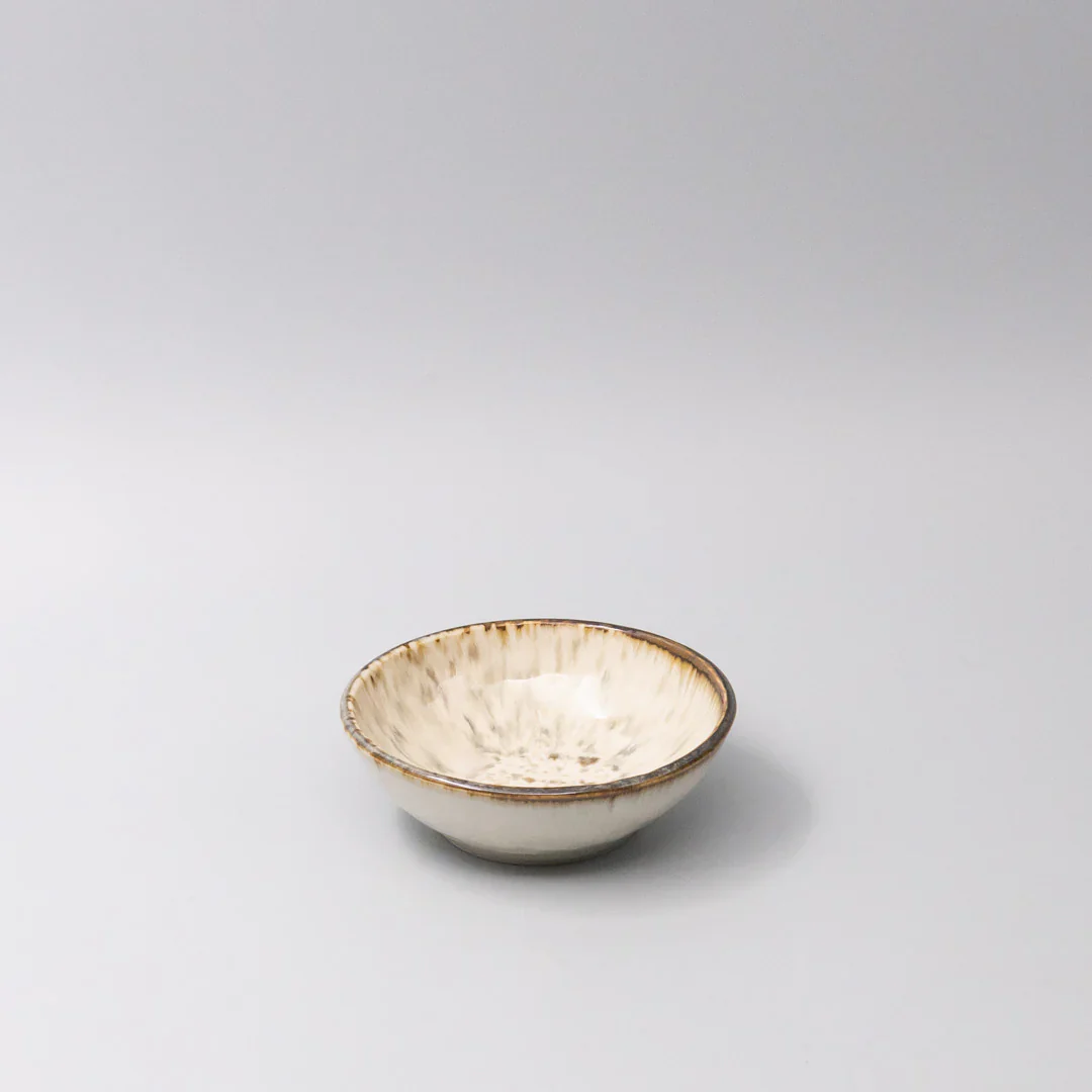 Ivory Pearl Small shallow Bowl 13cm