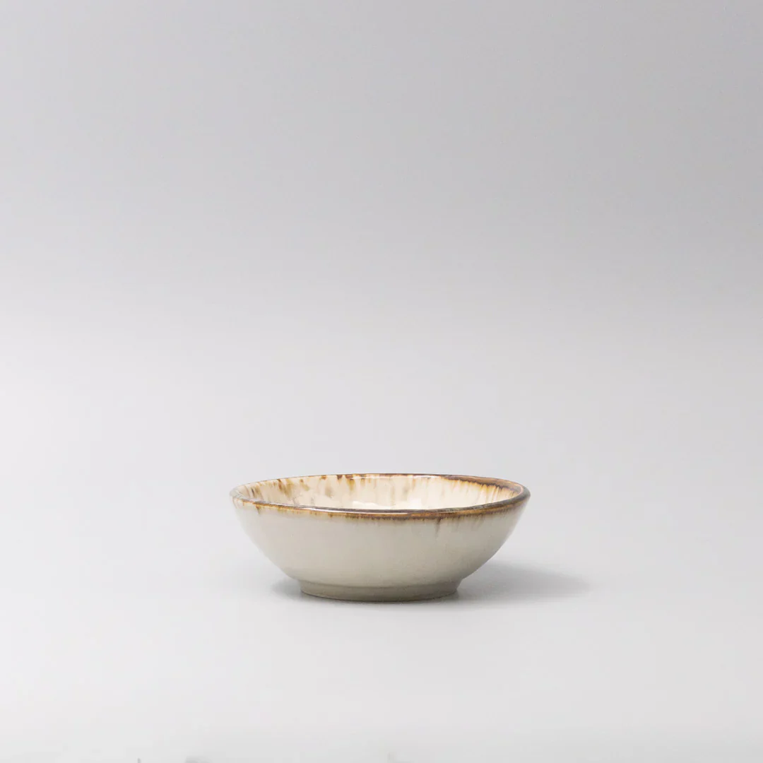 Ivory Pearl Small shallow Bowl 13cm - Image 4