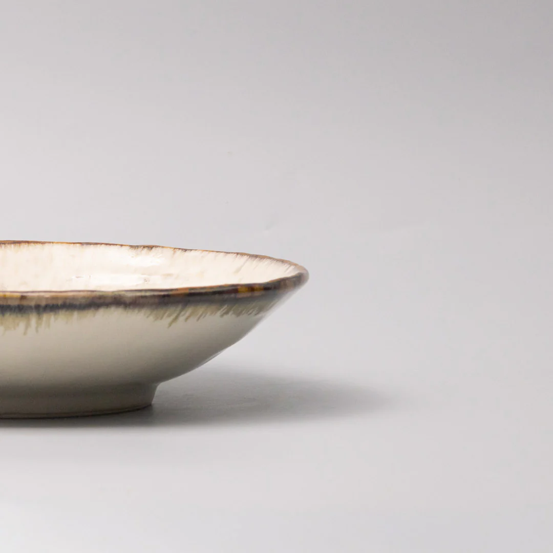 Ivory Pearl Pasta Bowl 24cm - Image 4