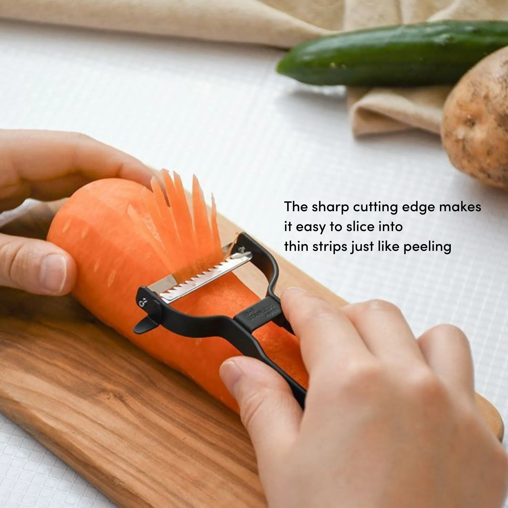 Julienne Peeler Matte Black - Image 3