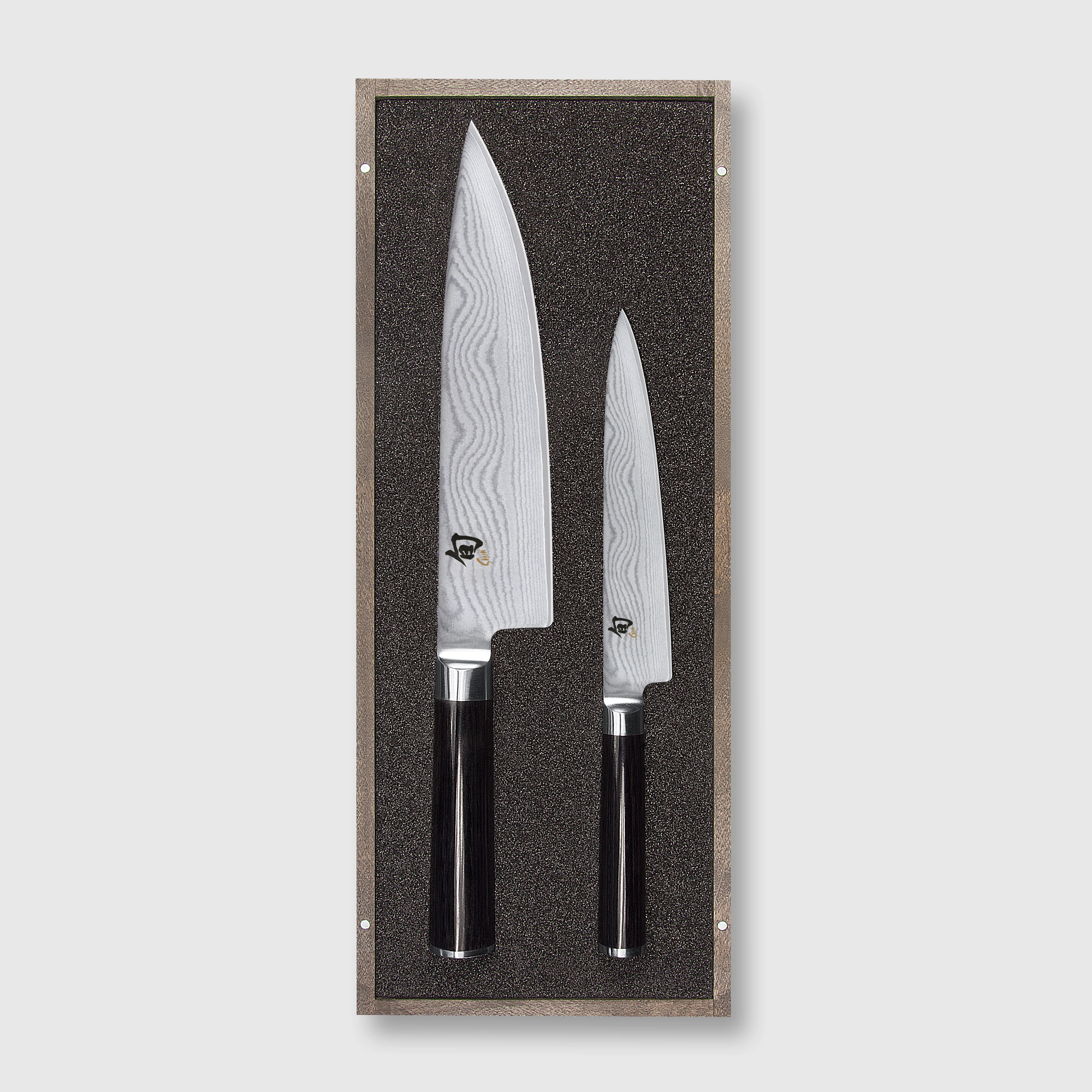 Kai Shun Classic 15cm Utility & 20cm Chef's Knife Set
