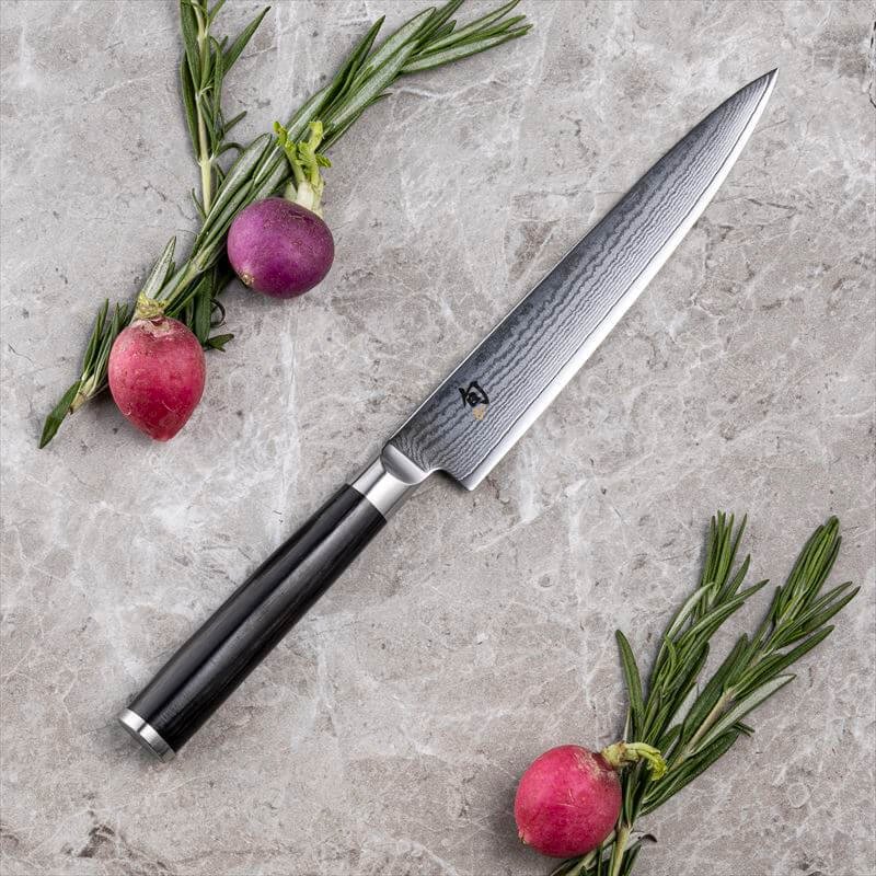 Kai Shun Classic 15cm Utility & 20cm Chef's Knife Set - Image 4