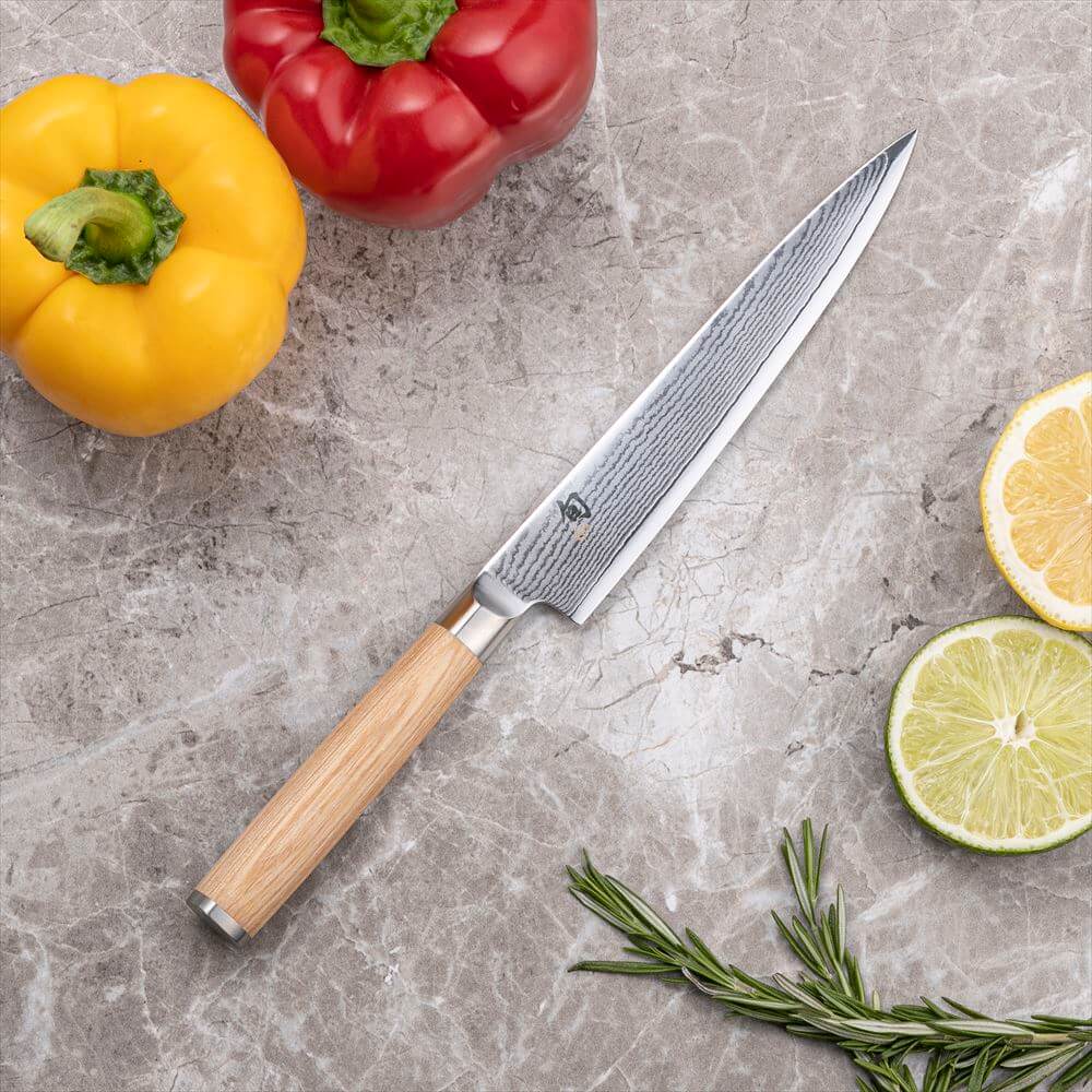 Kai Shun White Classic Utility knife 15cm - Image 5