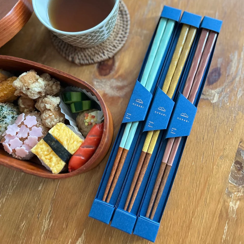 Kawai Kurabi Navy Chopsticks 23cm - Image 7