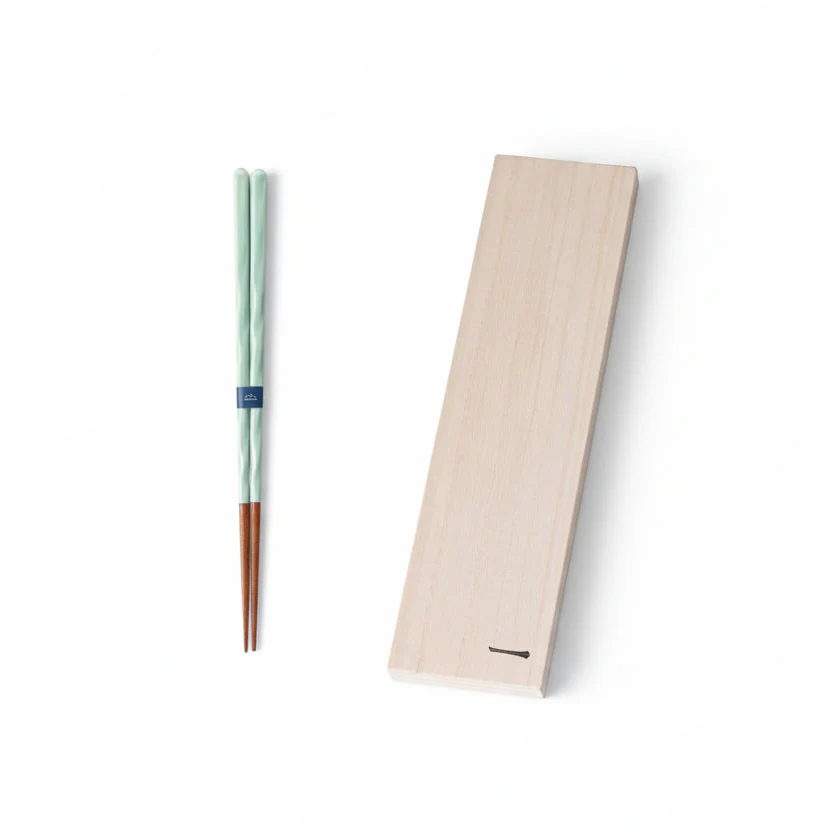 Kawai Kurabi Light Green Chopsticks 23cm - Image 13