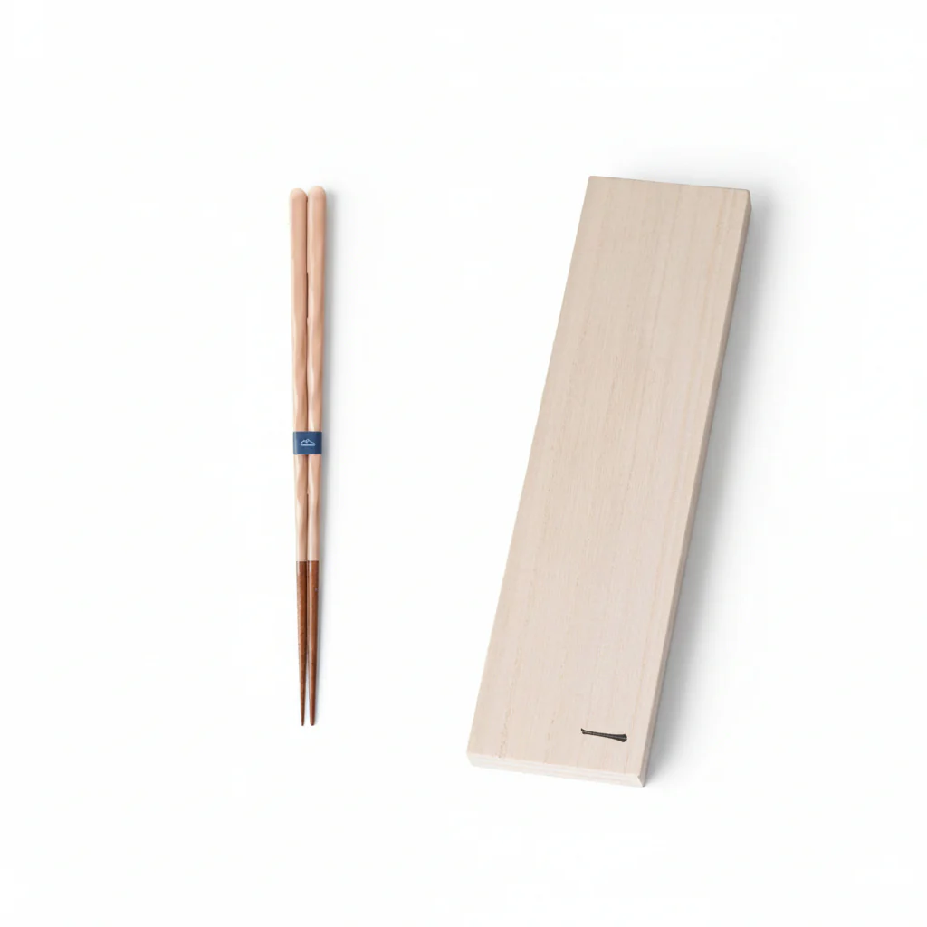 Kawai Kurabi Light Pink Chopsticks 23cm - Image 13
