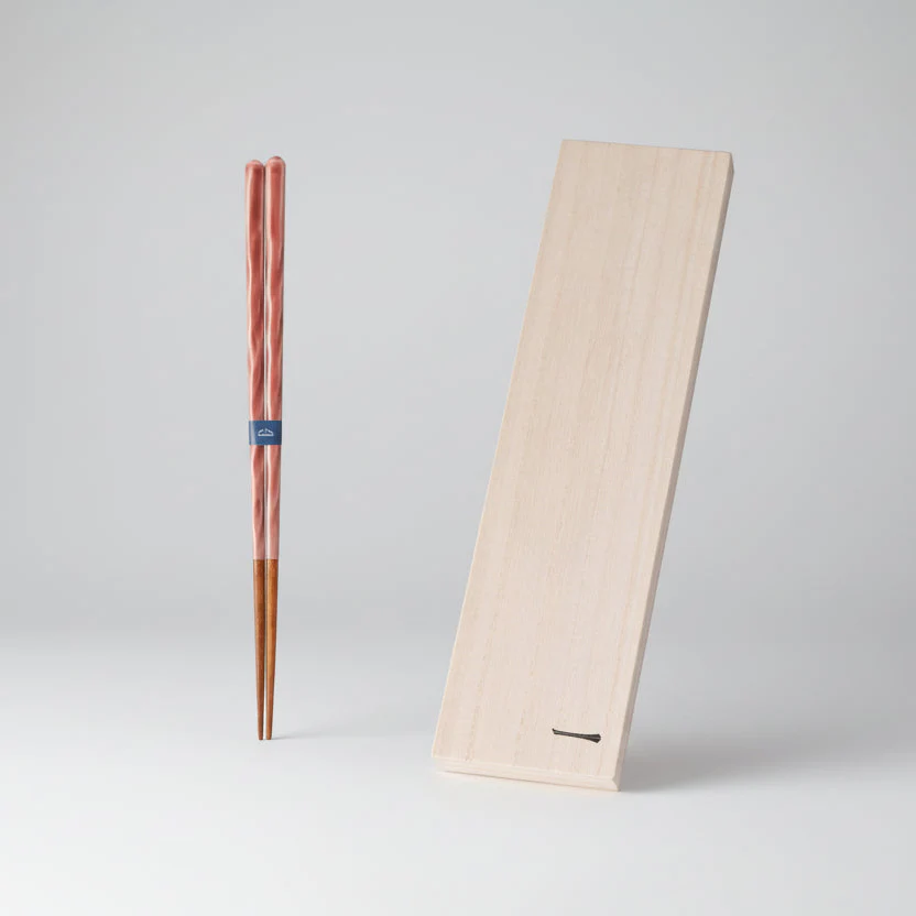 Kawai Kurabi Pink Chopsticks 23cm - Image 11