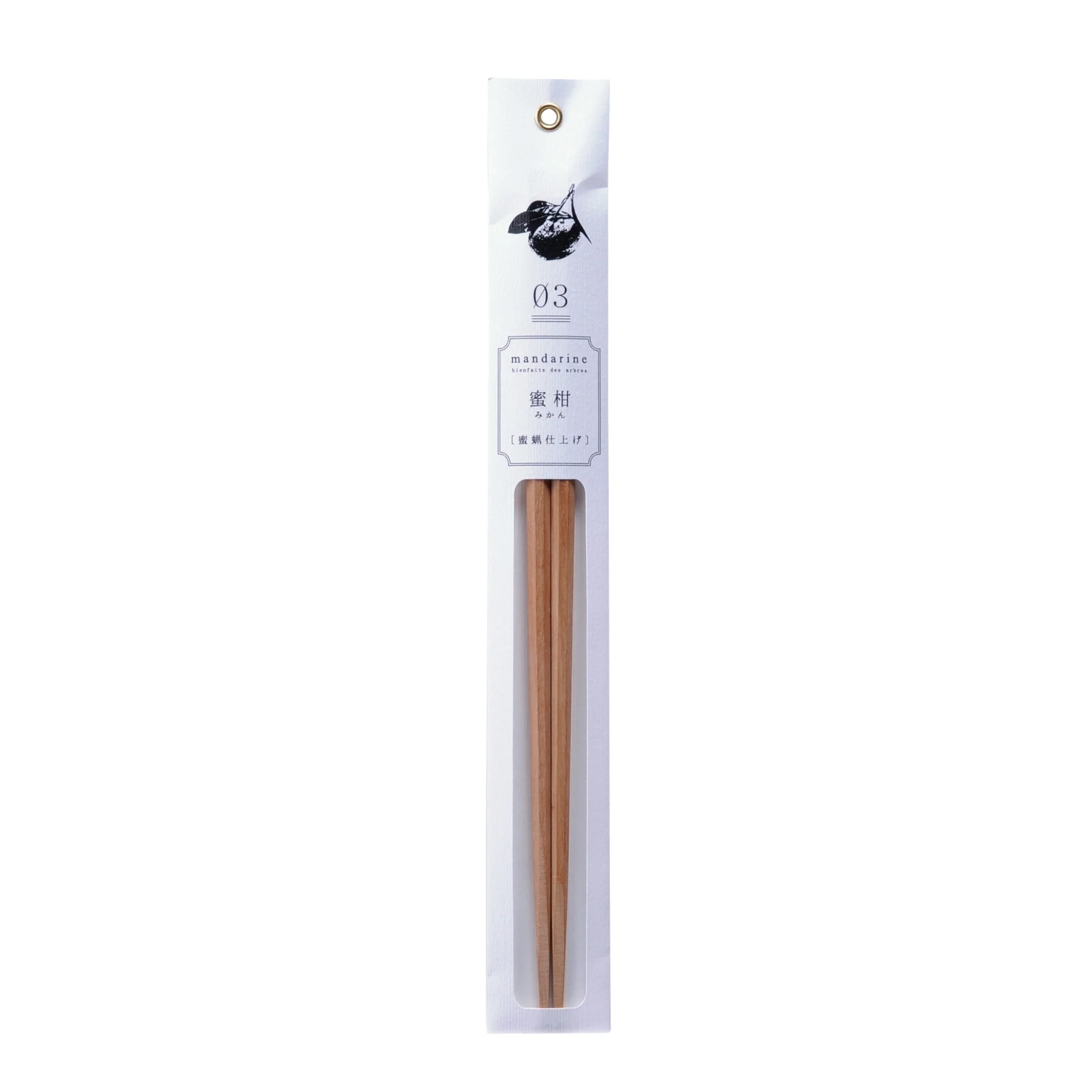 Kawai Tetoca Mandarine Chopsticks 23cm - Image 2