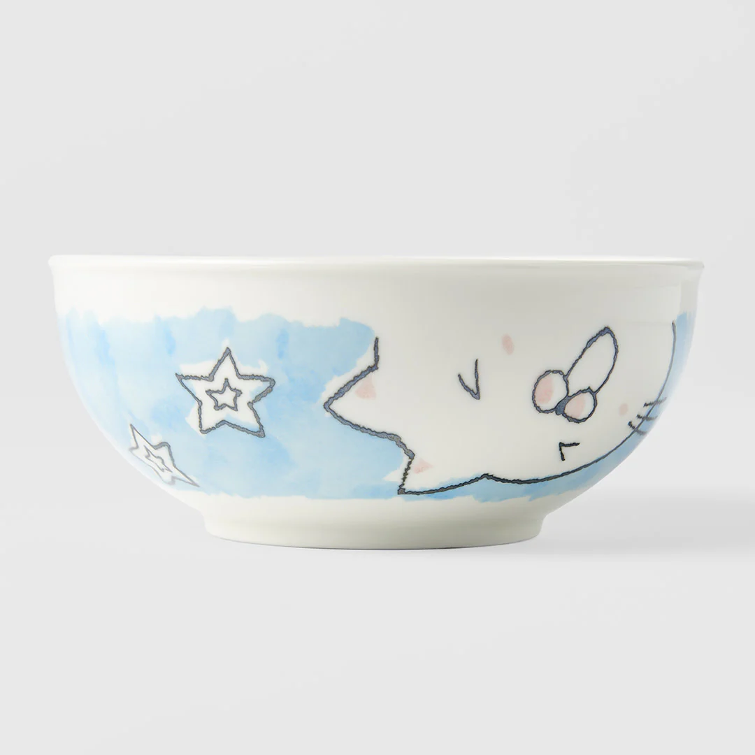 Kids bowl cat design 16cm - Image 2